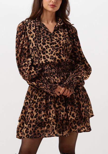 Leopard JANICE Mini jurk ARI - large