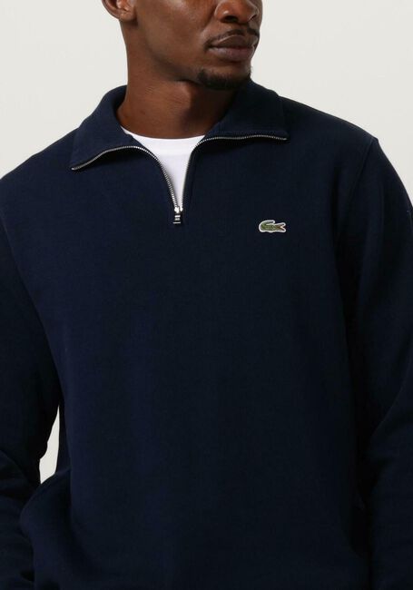 Donkerblauwe LACOSTE Trui 1HS1 MEN SWEATSHIRT ZIP - large