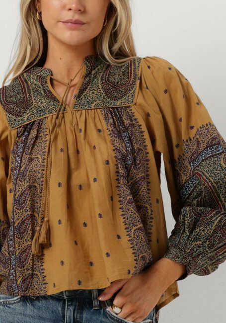 Camel ANTIK BATIK Blouse HIDA BLOUSE - large