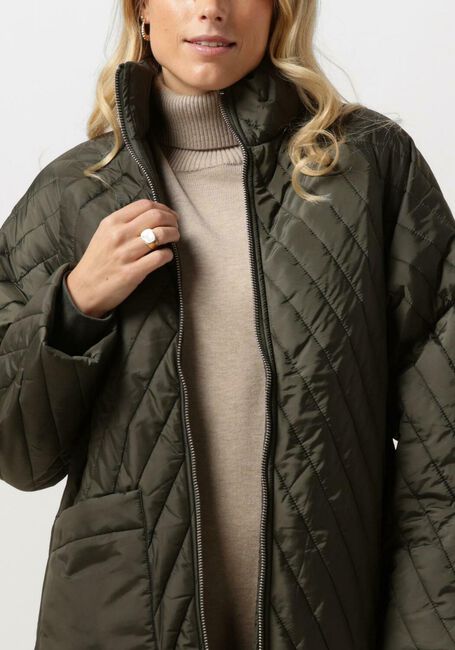 Khaki SECOND FEMALE Gewatteerde jas BECCA COAT - large