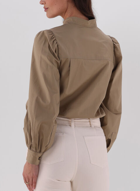 Khaki VANESSA BRUNO Blouse ALOE - large