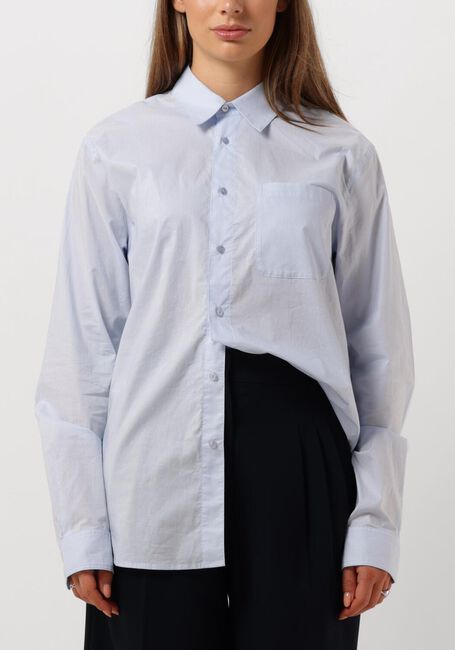 Lichtblauwe HERSKIND Blouse BROOKLYN SHIRT - large