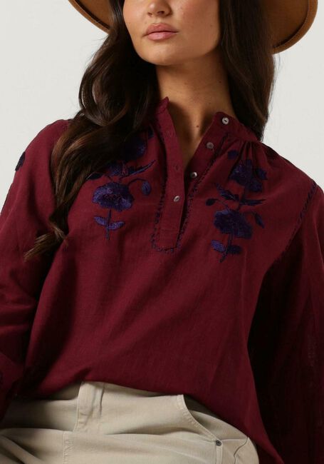 Bordeaux ANTIK BATIK Blouse ISLA BLOUSE - large