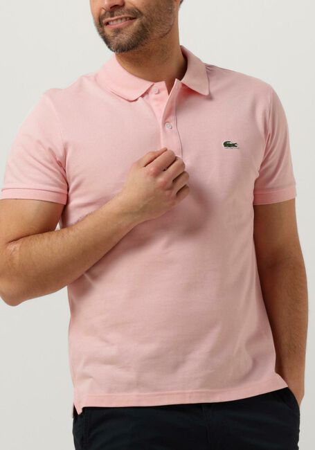 Roze LACOSTE Polo Original L 12.12 Poloshirt Slim Fit - large