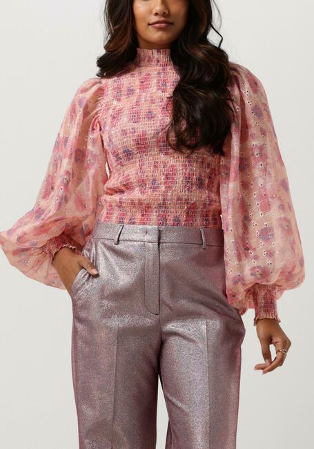 Roze BRUUNS BAZAAR Blouse HYSSOP SILKE BLOUSE - large