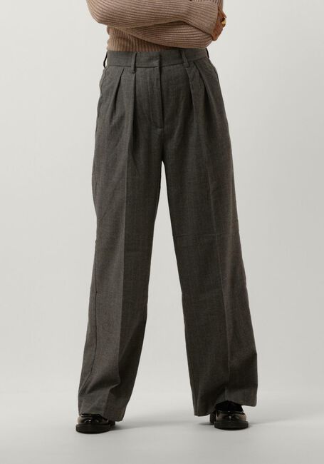 Grijze SECOND FEMALE Pantalon HOLSYE TROUSERS - large