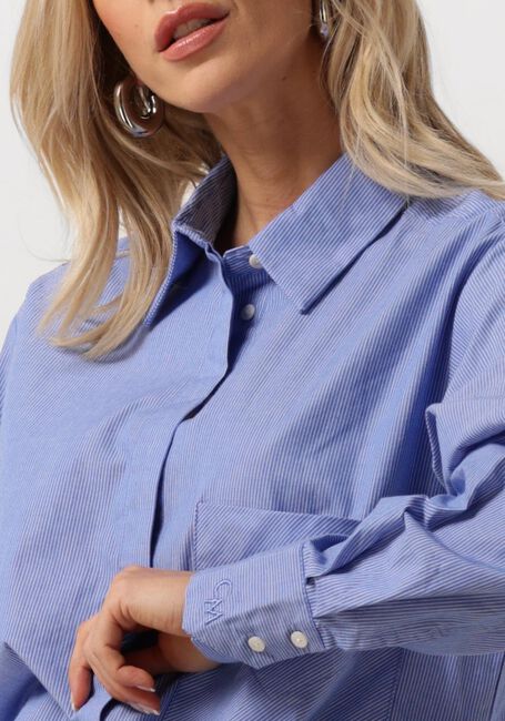 Lichtblauwe COPENHAGEN MUSE Blouse CMPOPLI-SHIRT - large