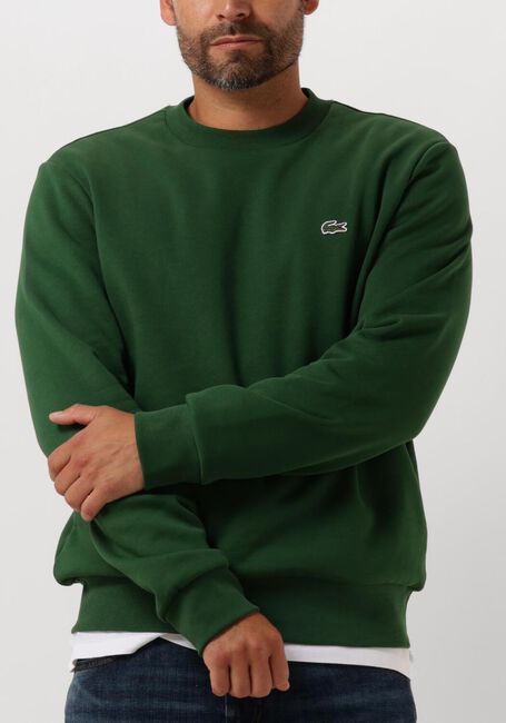 Groene LACOSTE Trui 1HS1 MEN SWEATSHIRT - large