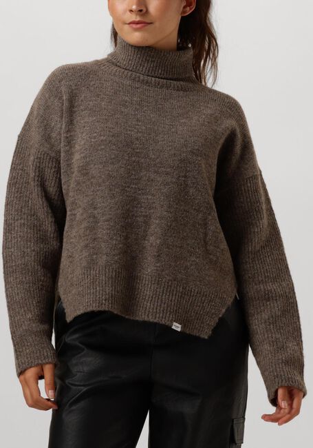 Taupe PENN & INK Trui 226 JUMPER - large