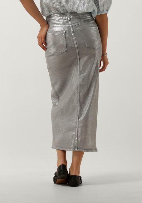 Zilveren SECOND FEMALE Midirok ASPECT SKIRT - large