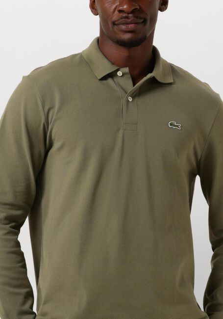 Groene LACOSTE Polo 1HP2 MEN LONG SLEEVED BEST POLO - large