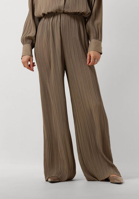 Beige SECOND FEMALE Pantalon TRACY TROUSERS - large