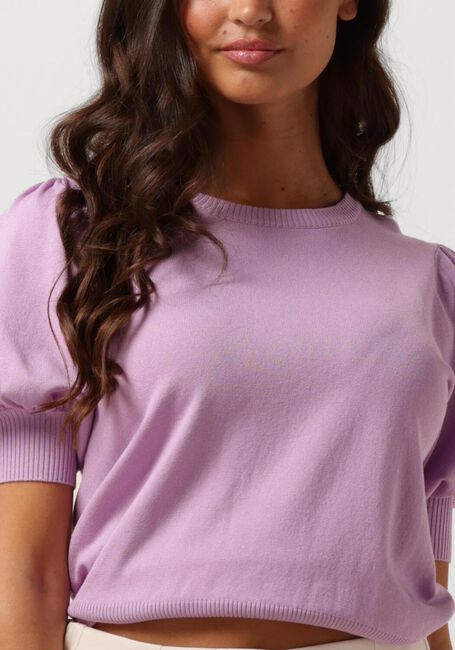 Paarse MINUS Top LIVA KNIT TEE - large