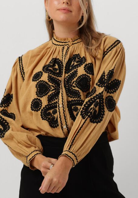 Camel ANTIK BATIK Blouse ROBBY BLOUSE - large