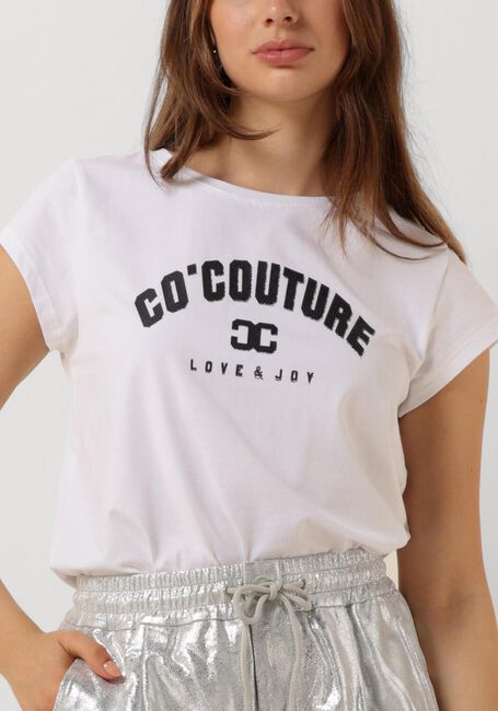 Witte CO'COUTURE T-shirt DUSTCC PRINT TEE - large