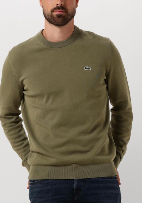 Groene LACOSTE Trui 1HA1 MEN SWEATER - large