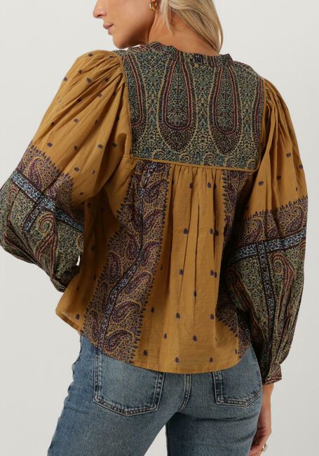 Camel ANTIK BATIK Blouse HIDA BLOUSE - large