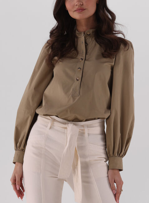 Khaki VANESSA BRUNO Blouse ALOE - large