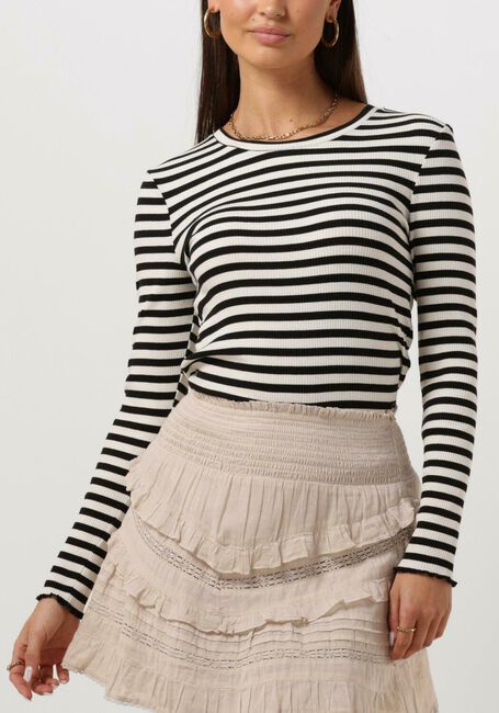 SELECTED FEMME ANNA LS CREW NECK TEE STRIPE - large