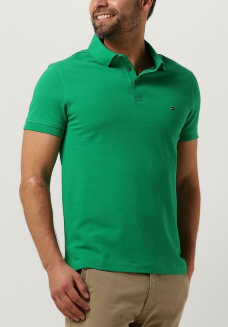 Groene TOMMY HILFIGER Polo 1985 SLIM POLO - large