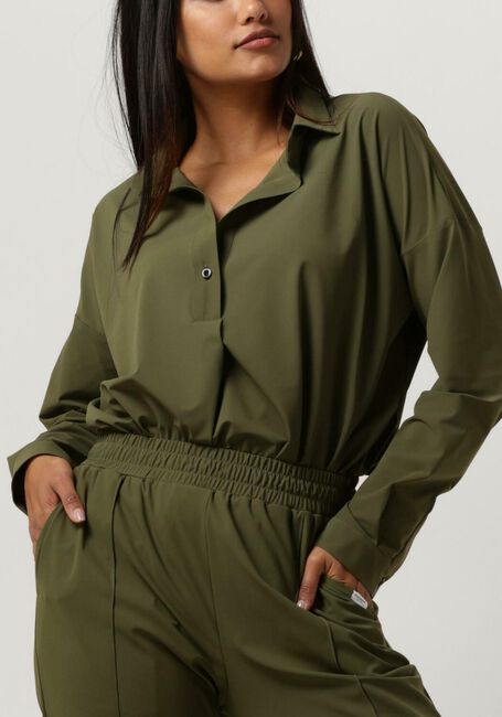 Groene PENN & INK Blouse BLOUSE - large