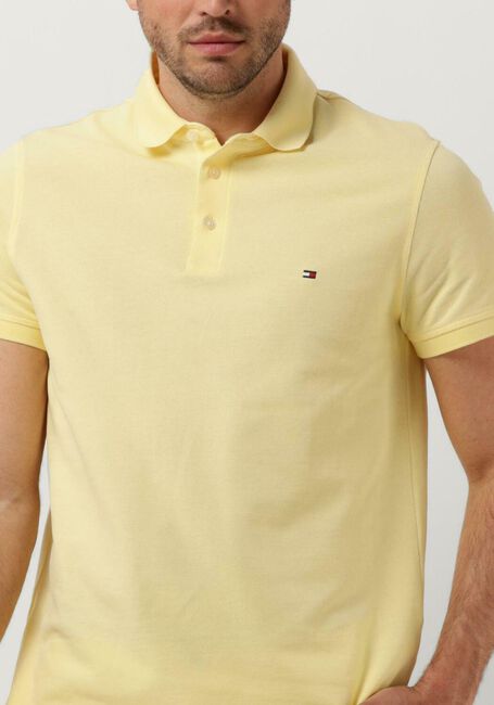 Gele TOMMY HILFIGER Polo 1985 SLIM POLO - large