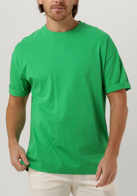 Groene DRYKORN T-shirt THILO 520003 - large