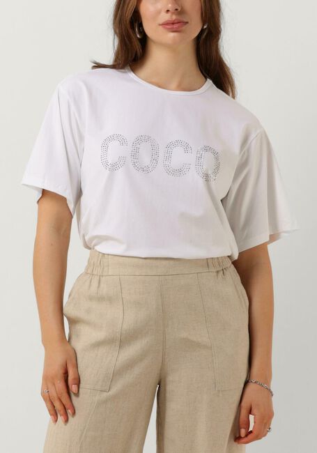 Witte CO'COUTURE T-shirt COCO STONE TEE - large