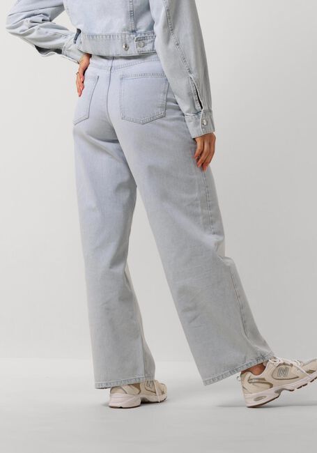 Lichtblauwe SECOND FEMALE Wide jeans FIRA JEANS - large