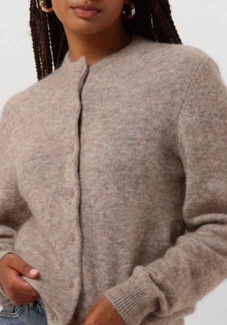 Taupe GESTUZ Vest DEBBIEGZ CARDIGAN - large