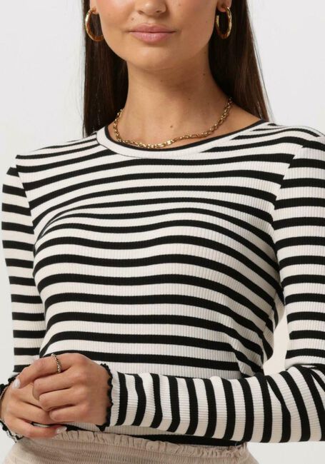 SELECTED FEMME ANNA LS CREW NECK TEE STRIPE - large