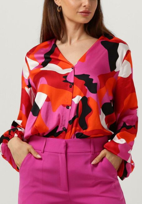 Fuchsia JANICE Blouse BLOUSE DAMES PRINT ABE - large