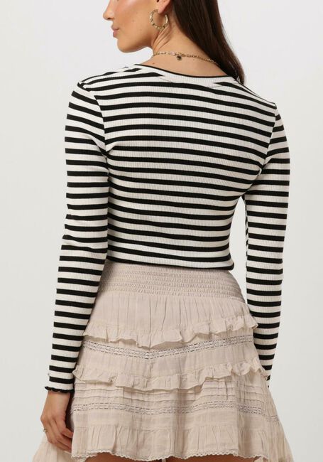 SELECTED FEMME ANNA LS CREW NECK TEE STRIPE - large