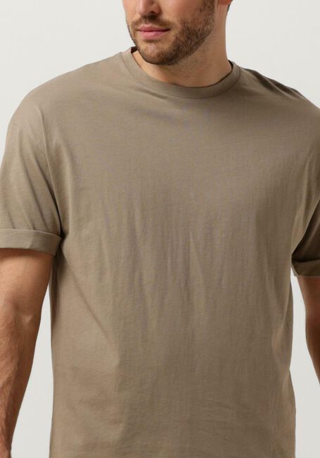 Beige DRYKORN T-shirt THILO 520003 - large