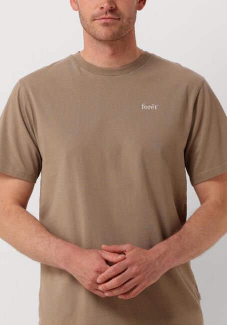 Taupe FORÉT T-shirt STILL T-SHIRT - large