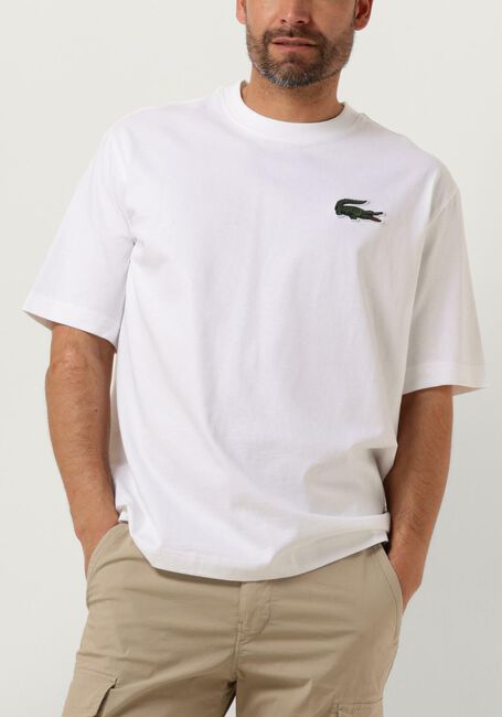 Witte LACOSTE T-shirt TH0062 - large