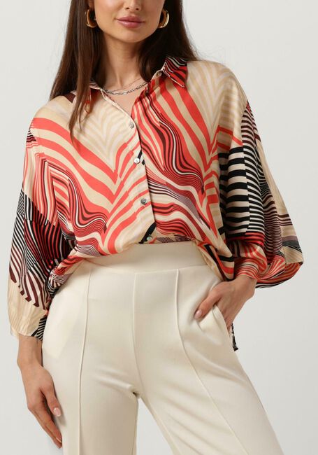 Multi SUMMUM Tuniek BLOUSE GEOMETRICAL STRIPES BLOUSE GEOMETRICAL STRIPES - large