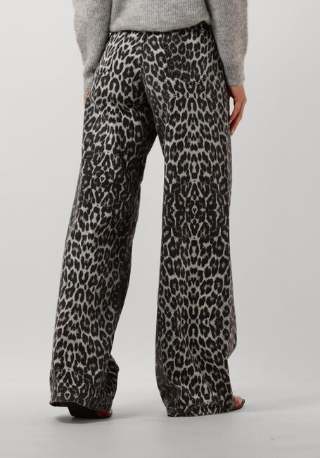 Leopard CO'COUTURE Straight leg jeans LEO DENIM PANEL PANT - large