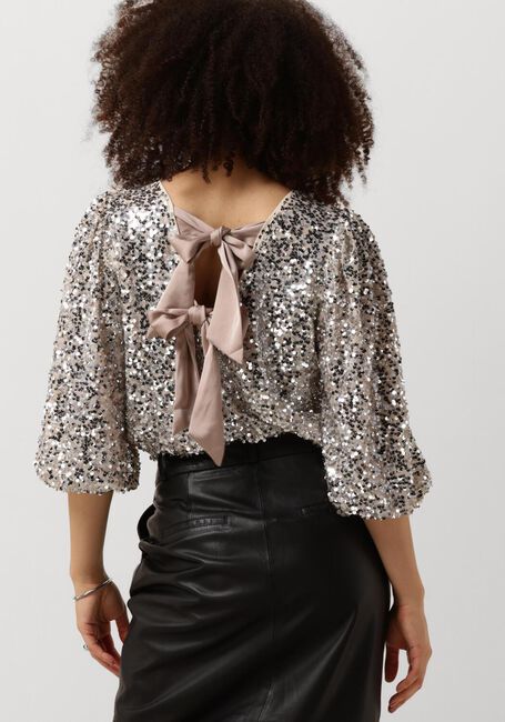 NEO NOIR LORRAINE SEQUINS BLOUSE - large