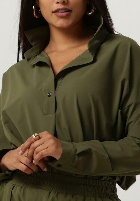 Groene PENN & INK Blouse BLOUSE - large