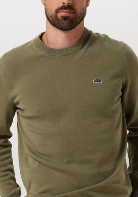 Groene LACOSTE Trui 1HA1 MEN SWEATER - large